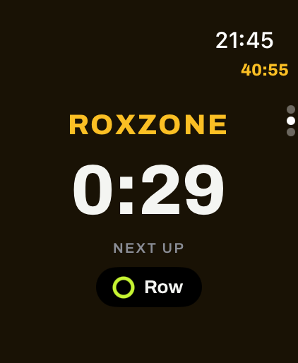 Watch roxzone screen with the next station